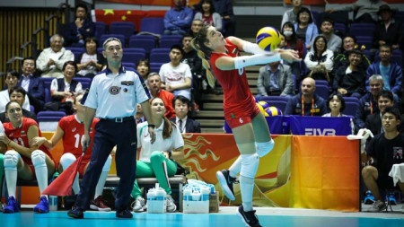 Мирослава Паскова игра за България на световното първенство за жени в Япония.