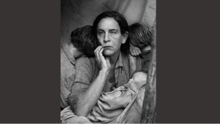 Доротея Ланж – Мать-мигрантка, Нипомо, Калифорния (1936), 2014