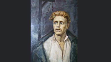 Portret pe Vasil Levski, pictor Dionisie Doncev