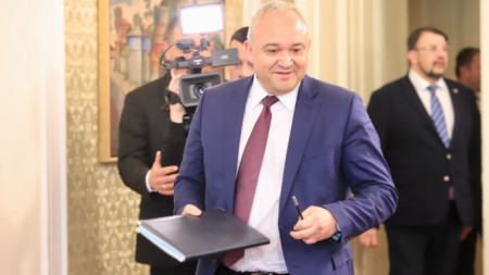 Иван Демерджиев преди изслушването в парламентарните комисии - 17 май 2023 г.