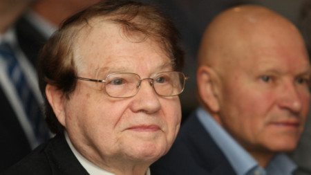 Prof. Luc Montagnier at the 12th international conference on 