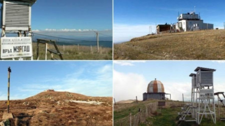 The meteorological station at Mount Murgash