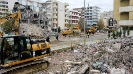 Дуръс след земетресението на 26 ноември 2019 г.