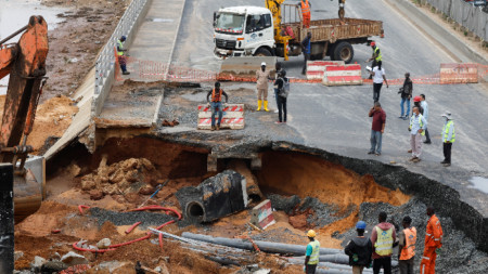 Лошото състояние на пътищата е сред причините за честите катастрофи в Сенегал.