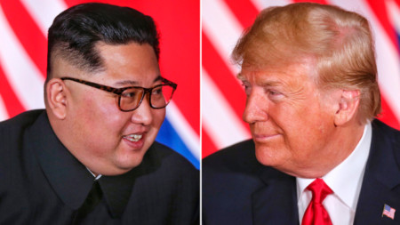 Ким Чен-ун и Доналд Тръмп