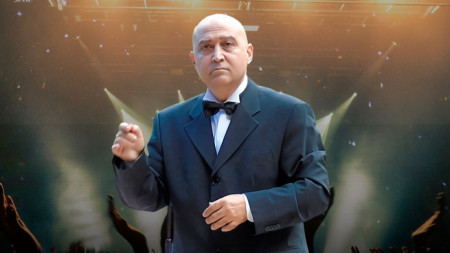 Покана за юбилеен концерт на Васил Делиев