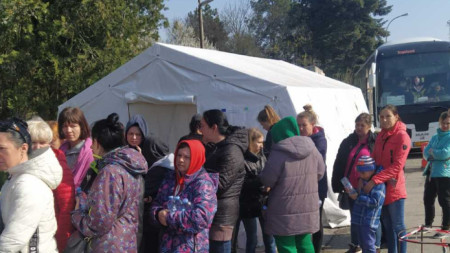 Над 500 украински граждани чакат за регистрация за временна закрила