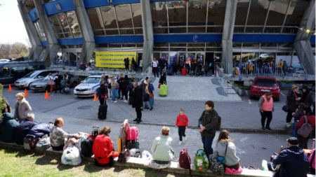 Center for assisting Ukrainian refugees in Varna