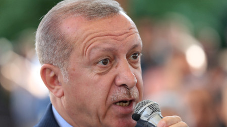 Турският президент Реджеп Ердоган.