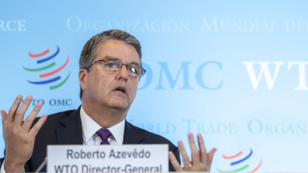Генералният директор на Световната търговска организация Роберто Азеведо