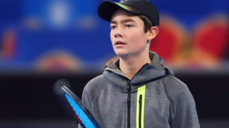 Българският талант Джордж Лазаров се превърна в най младия тенисист