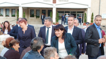 Председателят на НС посети Чипровци по повод честването на 330 години от избухването на Чипровското въстание.