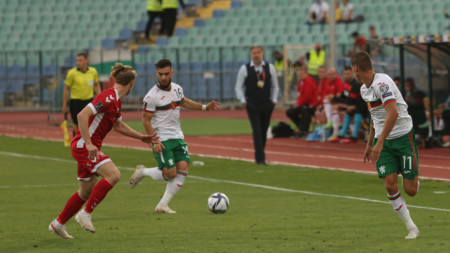 Националният отбор на България излиза срещу Грузия в контролна среща