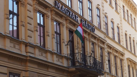 Сградата на Унгарското национално радио в Будапеща