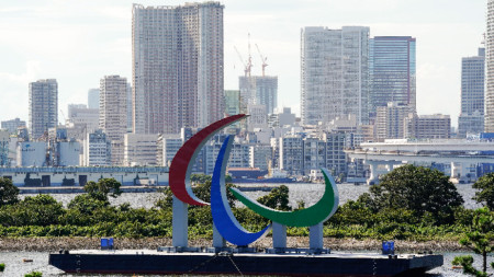 Параолимпийският огън пристигна в Токио предаде АФП Четири дни преди