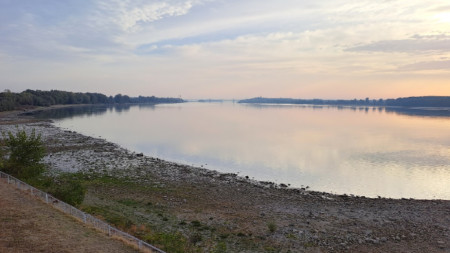 Река Дунав при Видин тази сутрин