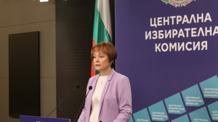 CEC Spokesperson Rositsa Mateva