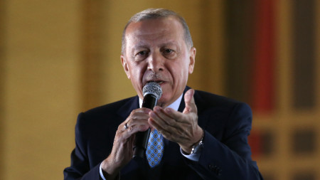 Турският президент Реджеп Ердоган.