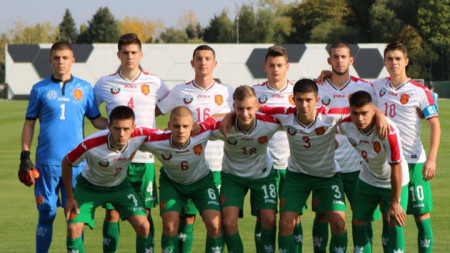 Юношеският национален отбор на България до 17 години се класира