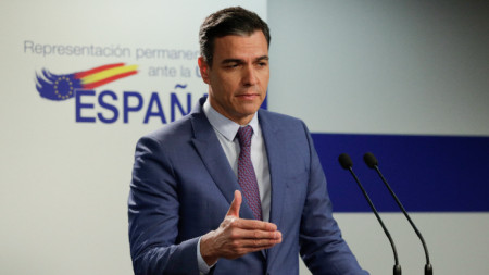 Испанският премиер Педро Санчес