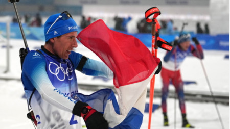Двукратният олимпийски шампион Кантен Фийон Майе от Франция спечели спринта