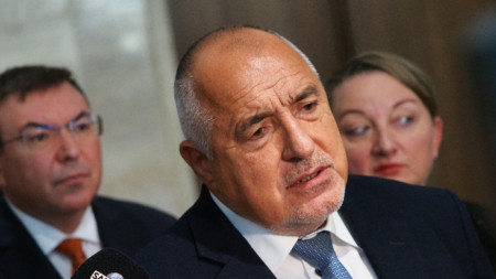 Лидерът на ГЕРБ Бойко Борисов