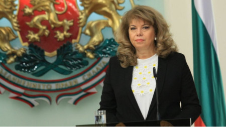 Вицепрезидентът Илияна Йотова