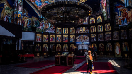Iglesia San Clemente de Ohrid en Skopje, de la Iglesia Ortodoxa de Macedonia