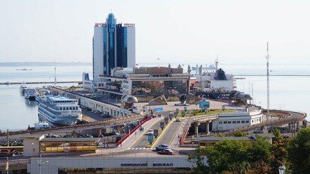 Пристанището на Одеса