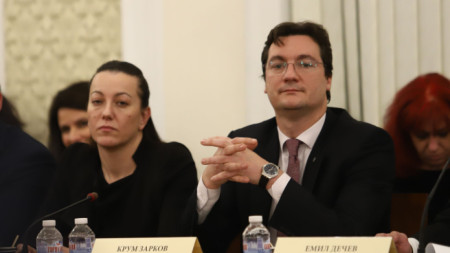 Служебният министър на правосъдието Крум Зарков в Народното събрание - 11 януари 2023