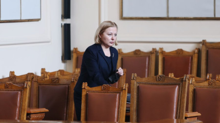 Министърът на правосъдието Надежда Йорданова