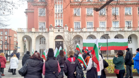 Протест срещу безводието в Плевен - архивна снимка
