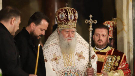 The head of the Bulgarian Orthodox Church Patriarch Neophyte.