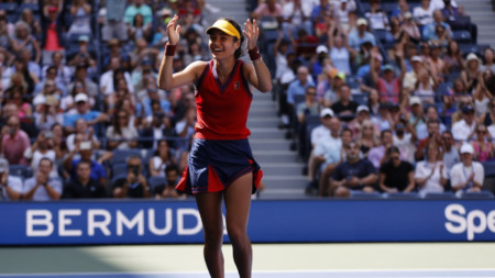 Шампионката от Откритото първенство на Съединените щати по тенис Ема