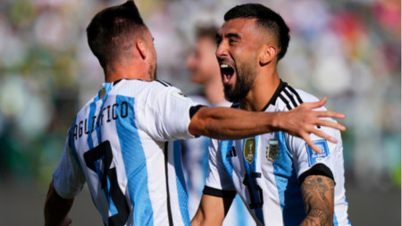 Аржентина победи Боливия с 3:0