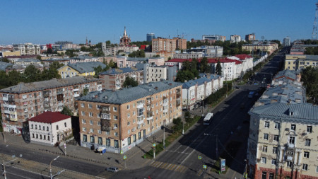 Изглед към Ижевск, столица на република Удмуртия.
