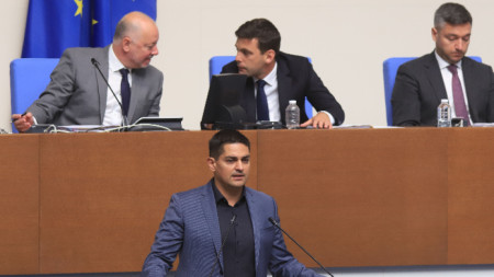 Независимият депутат Радостин Василев в Народното събрание - 1 септември 2023