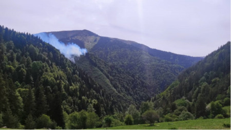 Fires at Rila Mountain, 26 May 2022