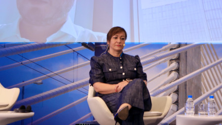 Евродепутатът Атидже Алиева-Вели.