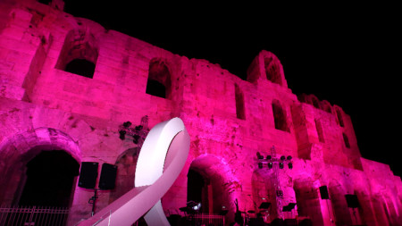 Събитие, посветено на борбата с рака на гърдата, Атина, 2019