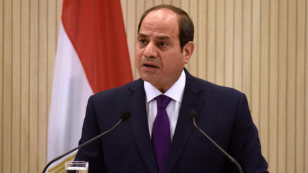 Египетският президент Абдел Фатах ас Сиси 