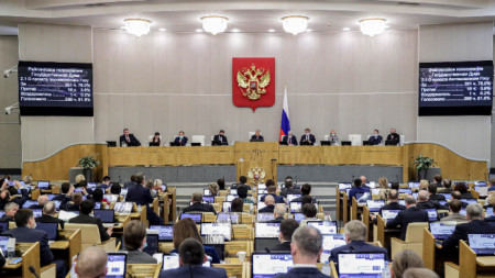 Идвете камари на руския парламент Съветът на федерацията и Държавната