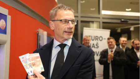 Борис Вуйчич, управител на централната банка на Хърватия