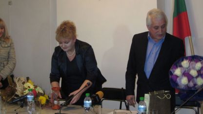 Малина Николова при встъпването си в длъжност като областен управител на Враца 