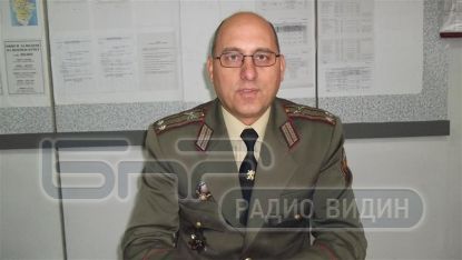 Подполковник Вангел Николов, началник на Военно окръжие II степен - гр. Видин