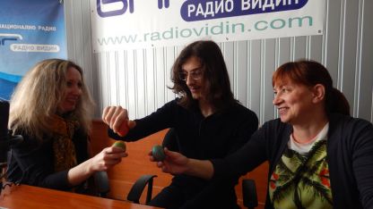 Ивайло и майка му бяха гости на Радио ВИДИН на втория ден от Великден