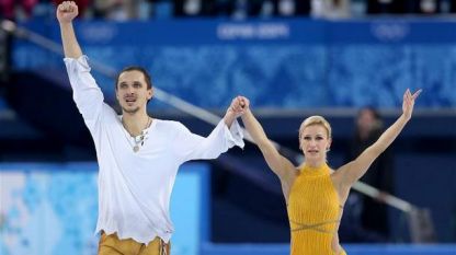 Татяна Волосожар и Максим Транков спечелиха олимпийската титла при спортните двойки