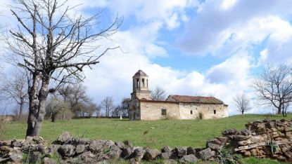 Църквата в село Макреш, която е паметник на културата