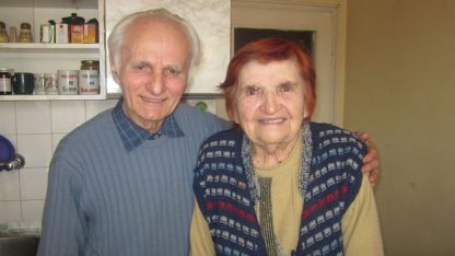 Еленка Джоканова със съпруга си Владимир Джоканов