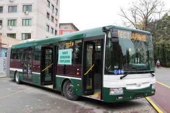 Новите автобуси на Стара Загора